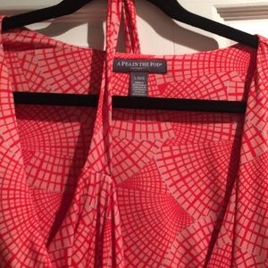 Pea in the Pod Maternity Wrap Dress - Size Large